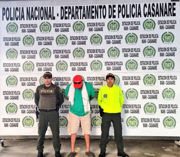 En Maní, la <a href="/PoliciaCasanare/">Departamento de Policía Casanare</a> logró la captura de un hombre de 66 años de edad por el delito de receptación y la recuperación de 04 novillas avaluadas en $10.000.000 de pesos que habían sido hurtadas.