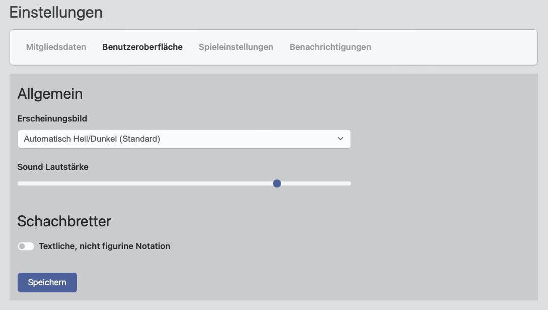Update: Die Einstellungen von chessmail wurden angepasst und neu strukturiert. #schach #fernschach #chess 
chessmail.de