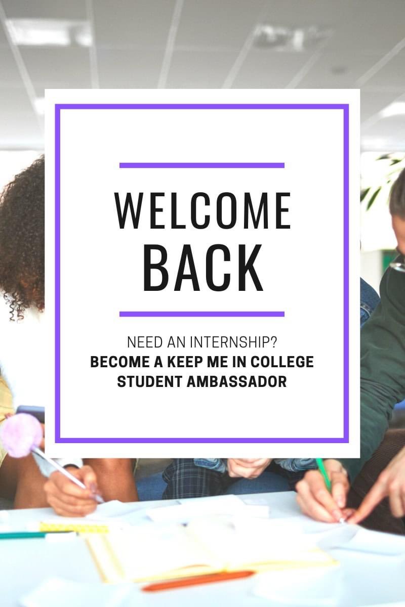 KeepMeInCollege's tweet image. As a new school year kicks off, set yourself up for success by becoming a KMIC Student Ambassador!