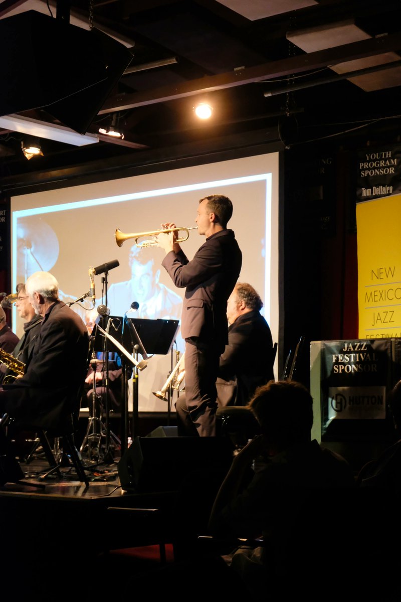 OutpostAbq's tweet photo. Starting off the 17th Annual New Mexico Jazz Fest with a swingin' tribute to Gene Krupa by John Trentacosta and Friends. Join us tonight for Ingrid Laubrock and Tom Rainey

https://t.co/fY01BuKP8x https://t.co/WvSM0IfQRj