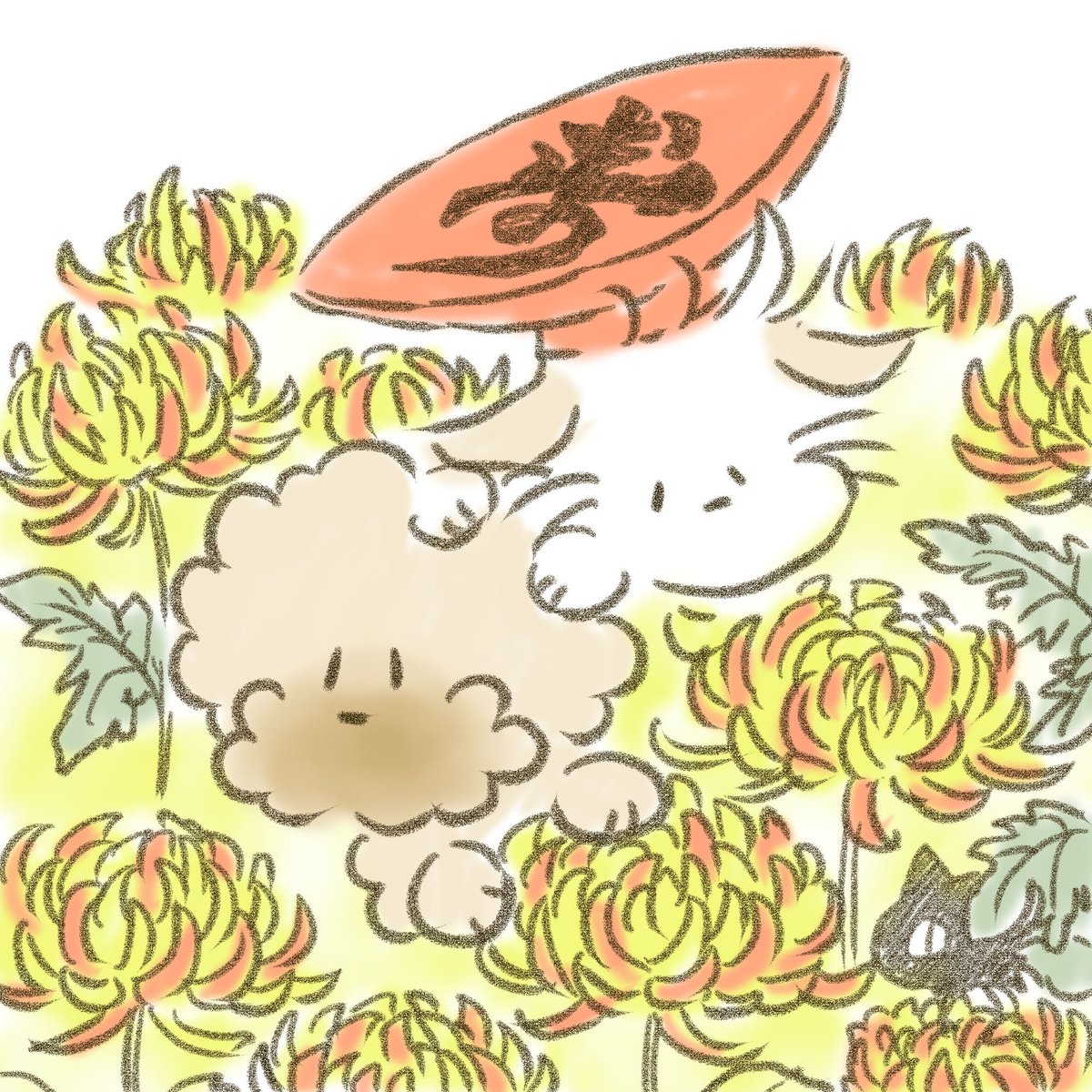 秋はどこかな？

#重陽の節句 #菊の節句