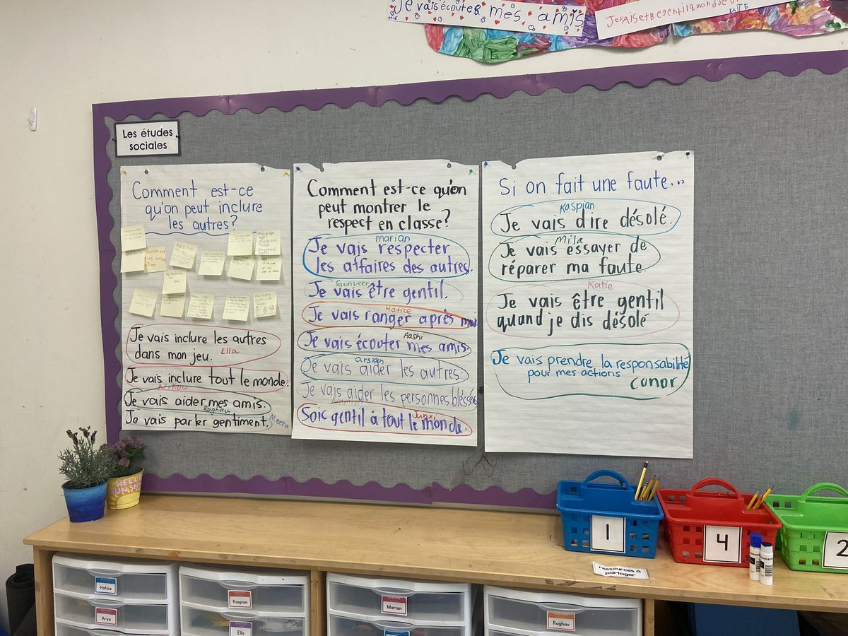 We began with making classroom promises based on a books we’ve read this week! Then, we traced our body parts to create the colourful background. Then, we wrote our promises and attached them to our art to showcase our class code. <a href="/KanataHighlands/">KanataHighlands</a>