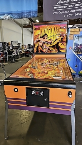 For the individual with tons of space for extremely rare pinball machines: An Atari Hercules pin is up for sale this weekend @CaptainsAuction bid.captainsauctionwarehouse.com/lot-details/in…