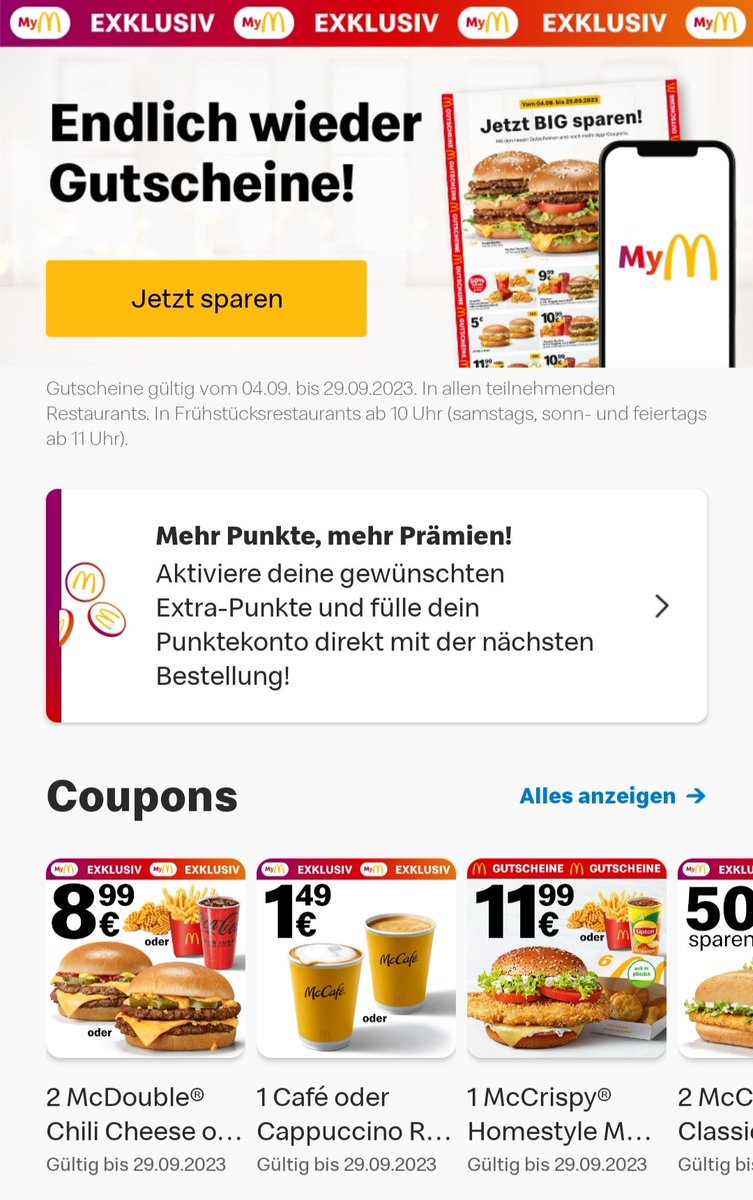 <a href="/Ricarda_Lang/">Ricarda Lang</a> Hallo Ricarda, hast du schon gesehen? Die neuen Coupons sind da! LK