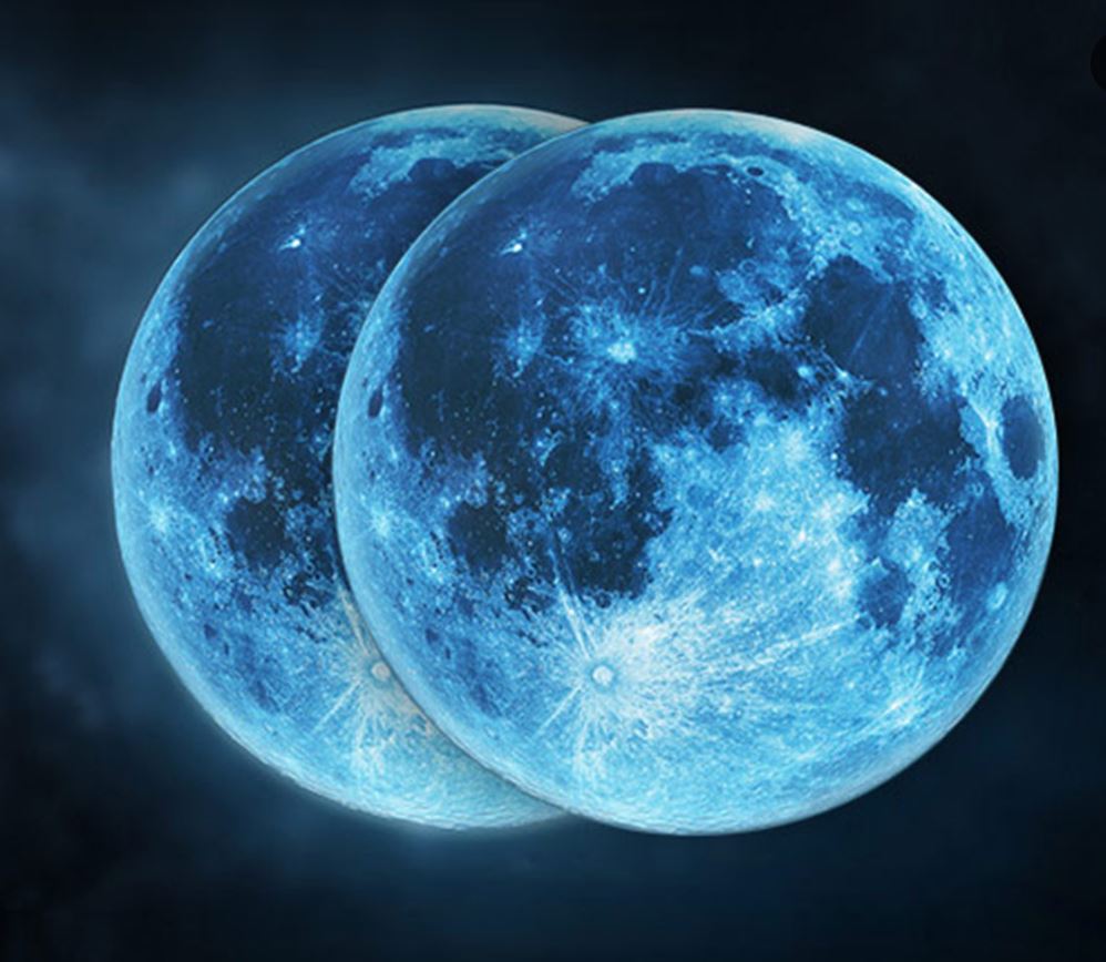 jeesuekim's tweet photo. What a beautiful Blue Moon in August 2023. #bluemoon2023 https://t.co/1MEOy307Xt