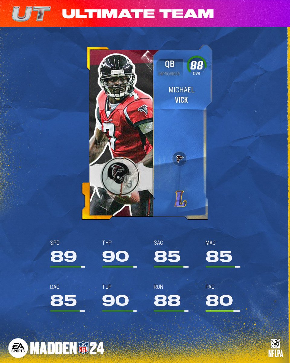 The Madden 🐐 returns tomorrow. RT & Comment #Madden24 for a chance to win @MichaelVick's item ‼️