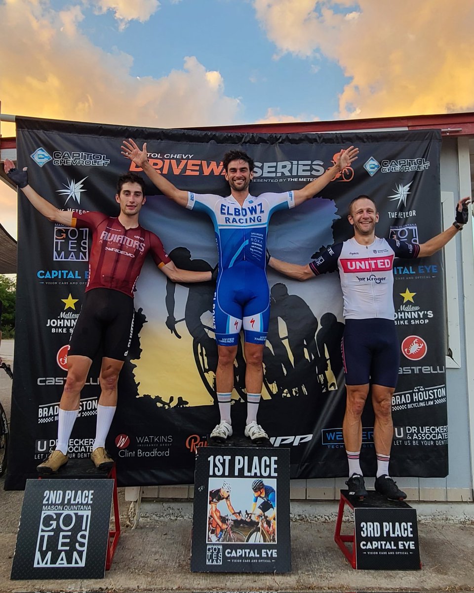 Zach Stein with the WIN in yesterday's <a href="/DrivewaySeries/">Driveway Series</a> P123 race!

#elbowzracing #iamspecialized #drivewayseries
