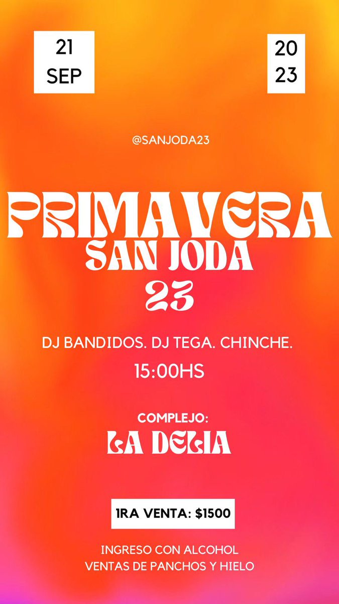 Veni a la Sanjoda a disfrutar con nosotros de la primavera, Dale que explota la Delia 🤩🥳
A quien vemos ??🤪🤪