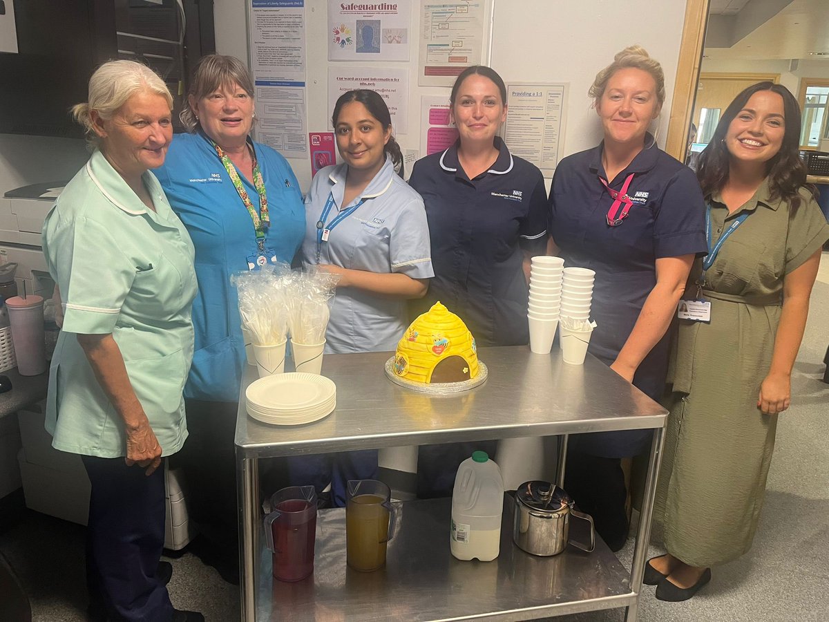 🐝 HAPPY HIVE-ERSARY 🐝 

One year since the launch of HIVE &amp; we’re celebrating with cake 🧁 &amp; our thoughts on why it’s been a change for the good!

We also held an engagement session today with our staff and senior leaders <a href="/karenklmmoore/">Karen Moore</a> &amp; <a href="/mrs_flatley/">rachel flatley</a> 🙌🏼☺️

A successful day!