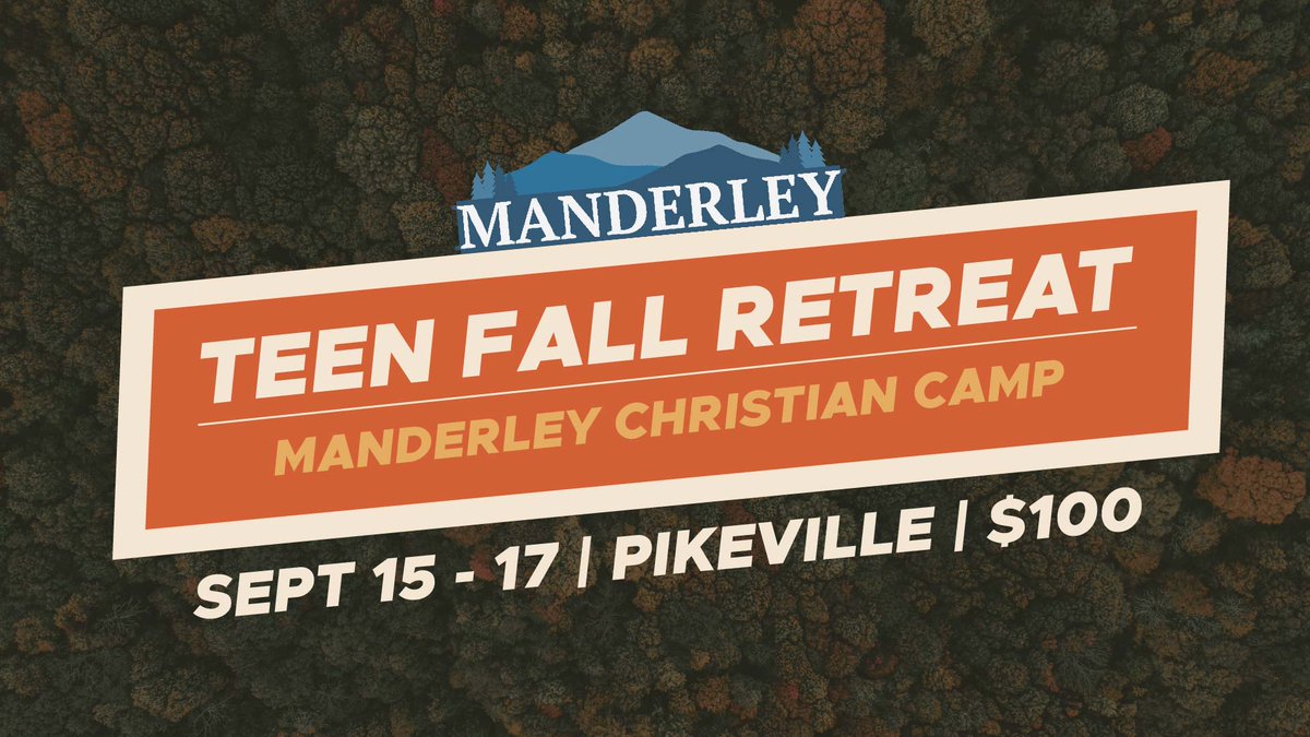 Our Teen Retreat is ONE WEEK AWAY! Our teens will go to Manderley Christian Camp in Pikeville, TN where they'll take a few days away to fully focus on God and His Word. If you haven't signed up your teenager yet, you can register them on Realm! #calvaryredbank #manderleycamp