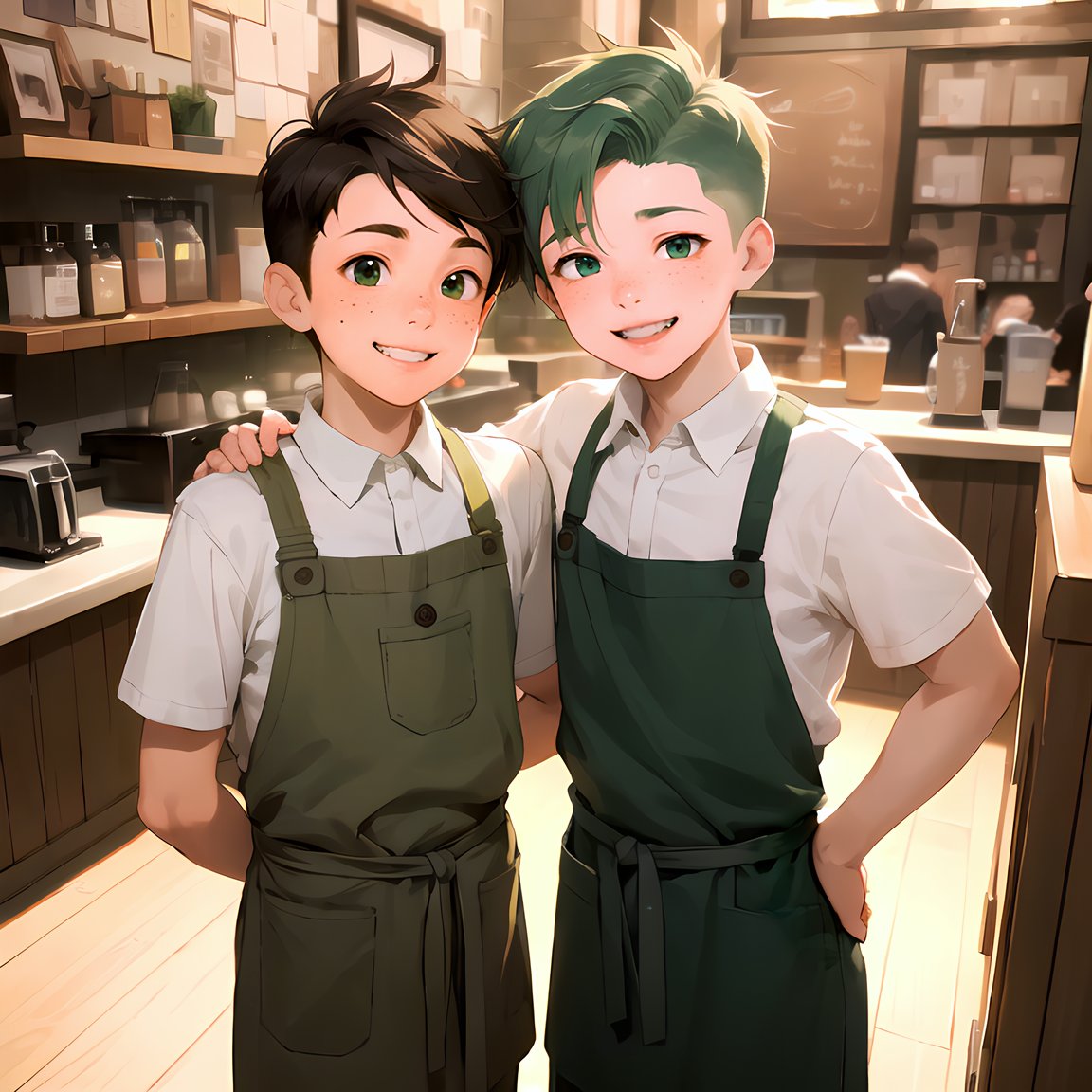 WonderTime777's tweet image. "It's our pleasure to serve you! Please come again!" ☕️ Hello my friends! If you are enjoying my creations, please consider tipping / buying me a coffee using my Ko-fi link! It is optional of course. I appreciate any and all tips! Thank you! 🙏🤎 ko-fi.com/wondertime777