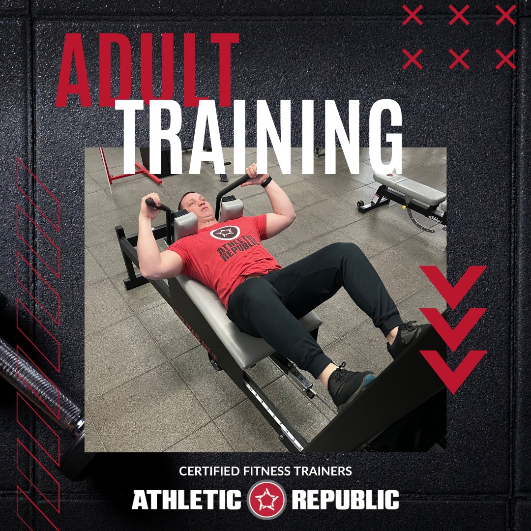Did you know Athletic Republic Pittsburgh offers Sports Performance Training for ADULTS??

Train like an athlete with our certified coaches in a private session (1v1) or in a small group.

Call 724-933-4300 for more info!