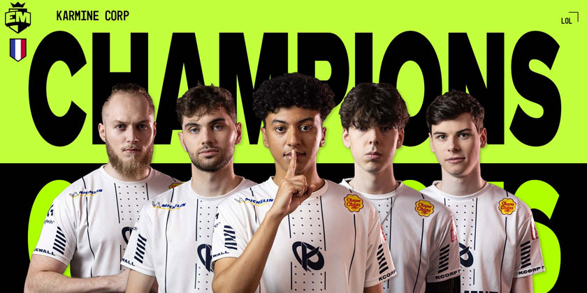 Crow__lol's tweet photo. ILS L'ONT FAIT ABDOQJKDLPQDKJQMLDKQMLDKQDQDJ?QMD

LE 4EME TITRE POUR LA 4EME PARTICIPATION DE L' HISTOIRE DE LA KARMINE CORP

LA PLUS GRANDE EQUIPE DE L'HISTOIRE DES EUM QUI FRAPPE A NOUVEAU EN GAME 5 DANS UN SCENARIO FOU ET DEVANT LE PUBLIC FR

C'EST UNE DYNASTIE QUI TRAVERSERA LES AGES JE VEUX RIEN SAVOIR

ILS ONT FINI LE JEU EN ERL LAISSEZ LES EN LEC PUTAIN