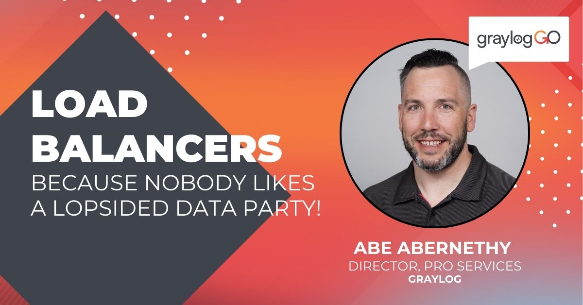 graylog2's tweet photo. It's Friday, which means it's time to feature another session that you can catch FOR FREE at #GraylogGO! 🎉 You won't want to miss this talk about #LoadBalancers. Sounds fun, yes?🥳🎇🎢
See what this session all about. We promise you will love it!
😻👉 https://t.co/z5vJZ28Swq https://t.co/SRWfEufhvw