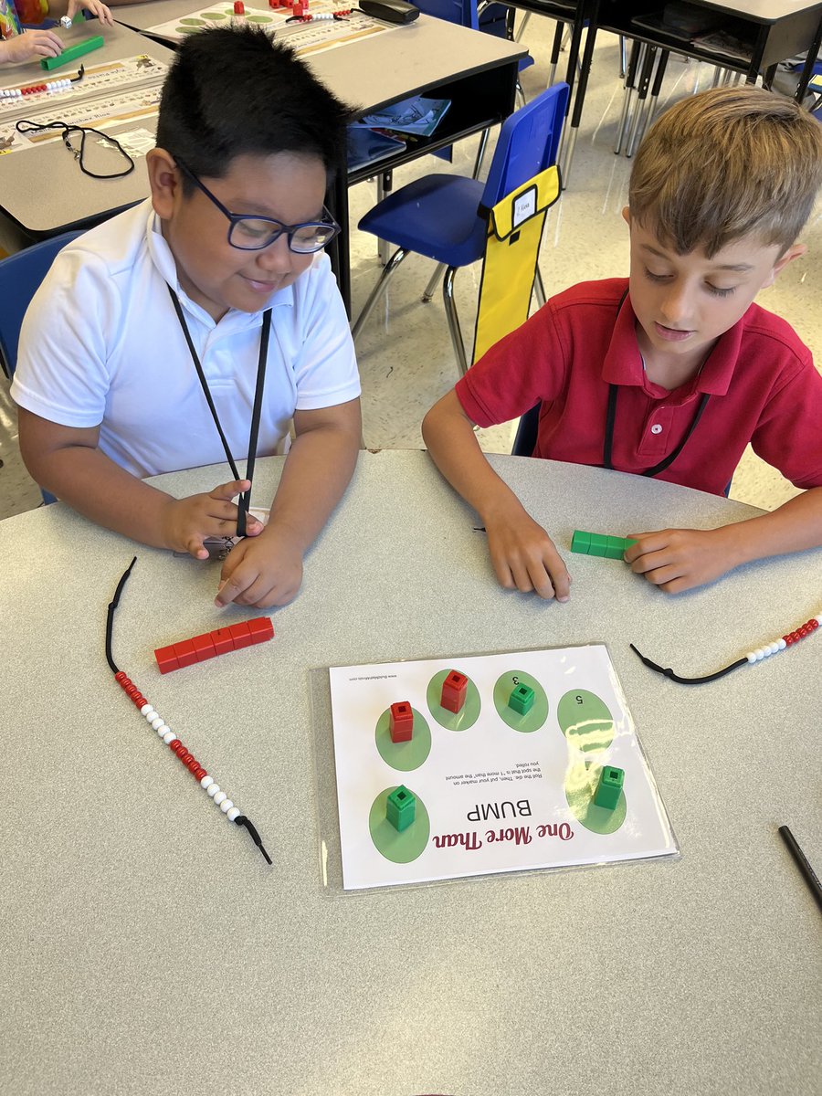 Ms_JRivera's tweet image. Students were so engaged in learning their first math center activity! Thank you @BuildMathMinds for such a great activity for practicing number sense. @MsDenglerRBPS @rbpsEAGLES