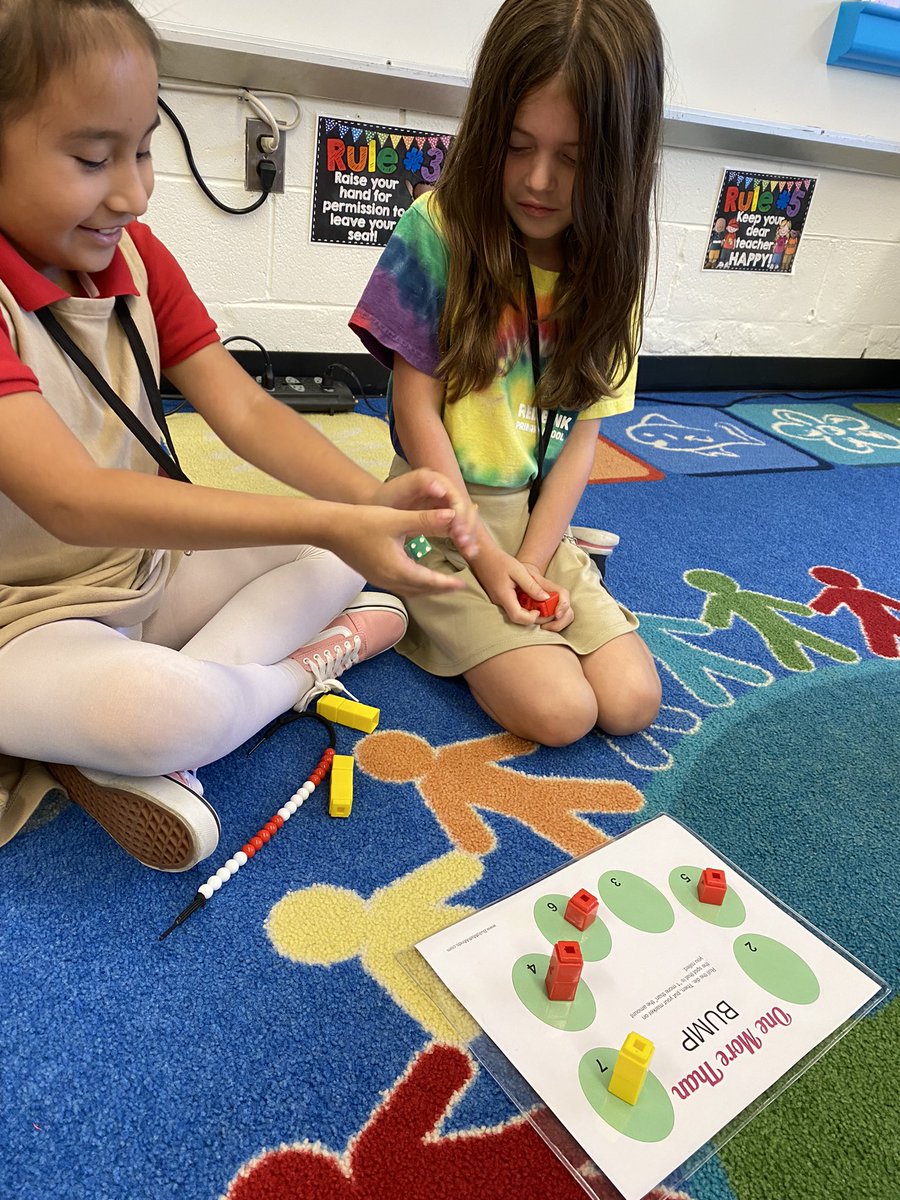 Ms_JRivera's tweet image. Students were so engaged in learning their first math center activity! Thank you @BuildMathMinds for such a great activity for practicing number sense. @MsDenglerRBPS @rbpsEAGLES