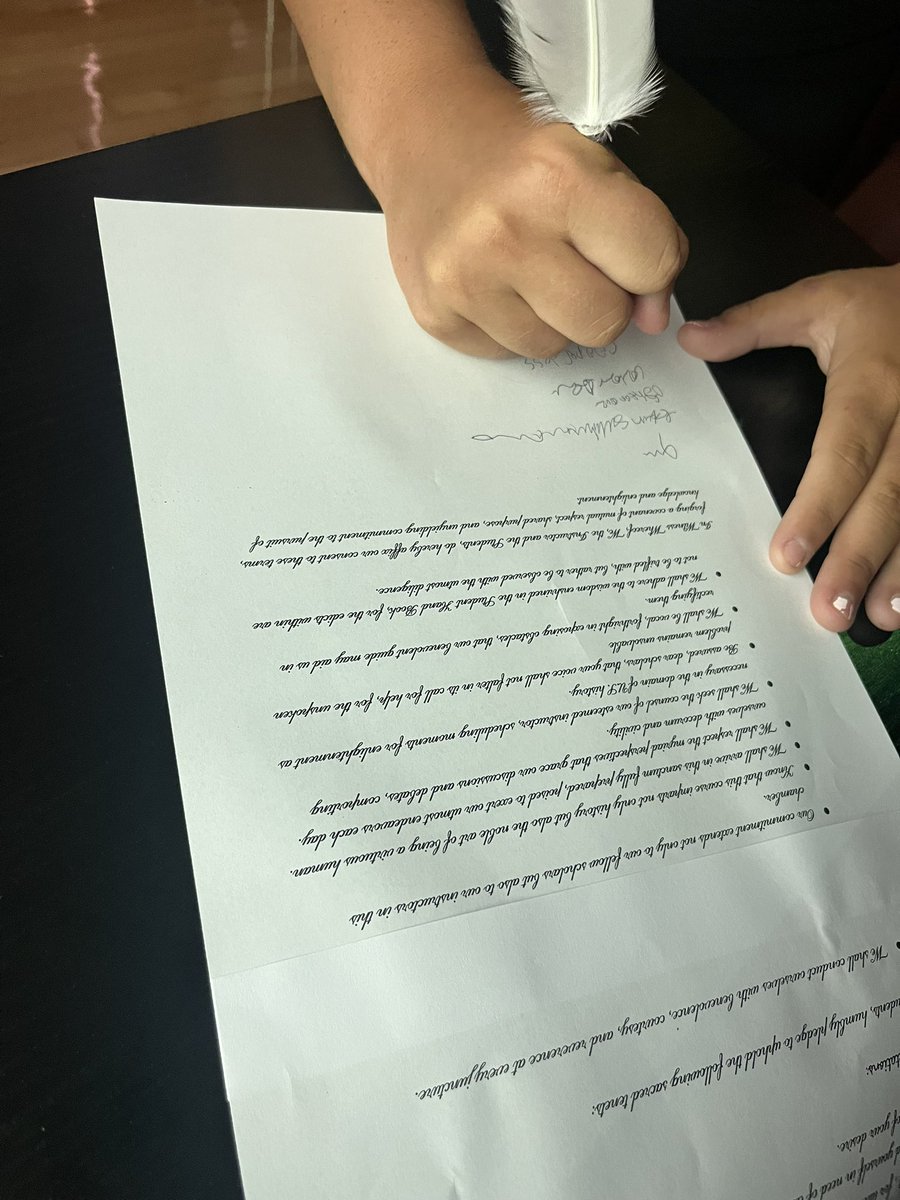 Ryan Davis (@mrdavis154) on Twitter photo Students recreated the signing of the Declaration of Independence by signing the “Dobbs Declaration of Room 210.” An agreement to the syllabus and classroom expectations #historyisfun <a href="/johnfalino1/">Dr. John Falino</a> <a href="/JGevargisMizi/">Dr. Juliet Gevargis-Mizimakoski (Dr. GM)</a> Students recreated the signing of the Declaration of Independence by signing the “Dobbs Declaration of Room 210.” An agreement to the syllabus and classroom expectations #historyisfun <a href="/johnfalino1/">Dr. John Falino</a> <a href="/JGevargisMizi/">Dr. Juliet Gevargis-Mizimakoski (Dr. GM)</a>