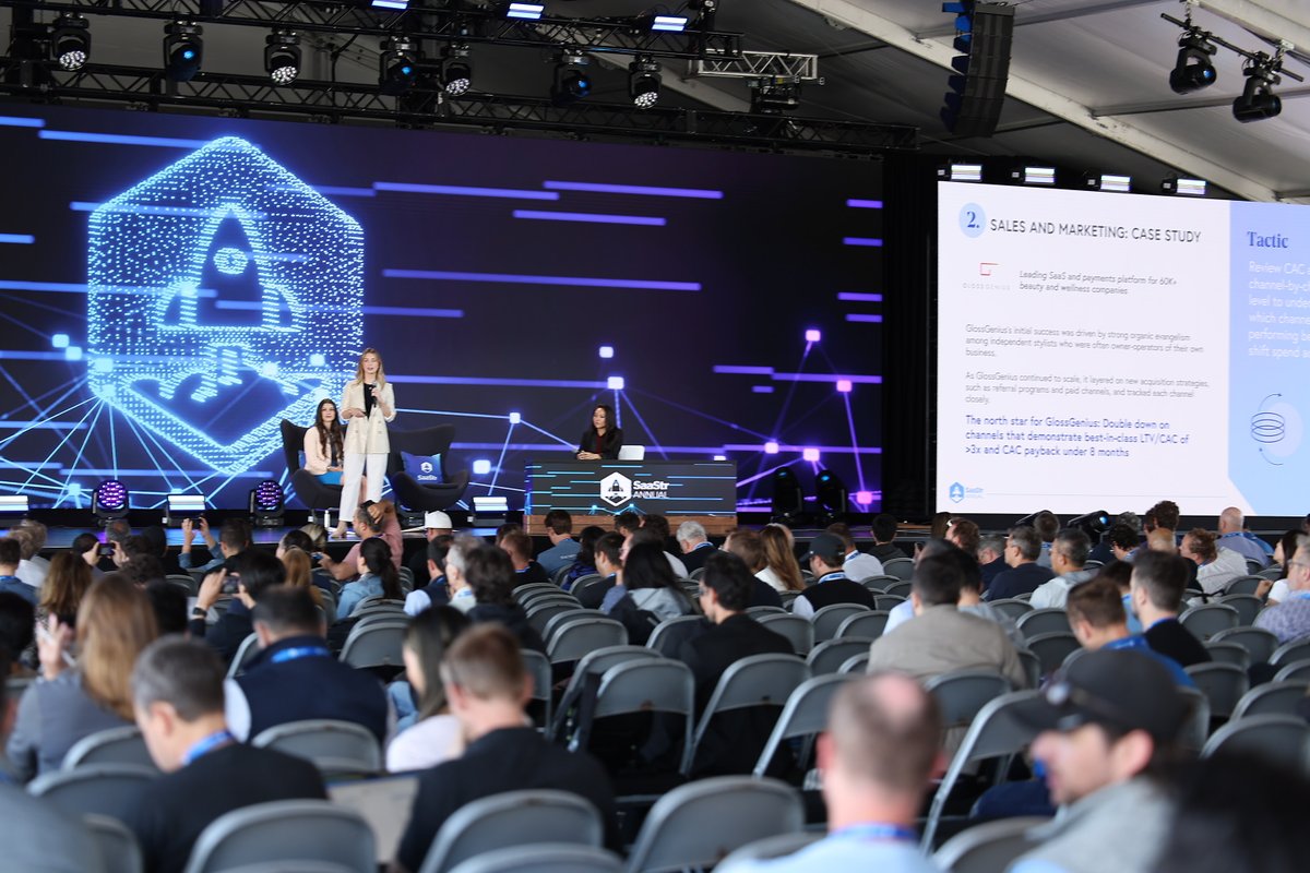 Honored to be back <a href="/saastr/">SaaStr.ai</a> this year with <a href="/BessemerVP/">Bessemer</a>'s State of the Cloud 2023 ☁️

Even more fun: doing it with the best group of women <a href="/Caty_Rea/">Caty Rea</a> <a href="/NextBigTeng/">Janelle Teng</a> <a href="/gracejhma/">Grace Ma</a>