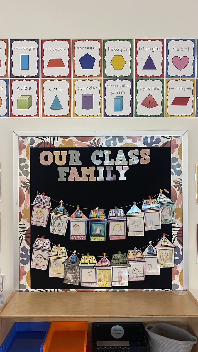 It’s been a great first week getting to know my newest class family 💚