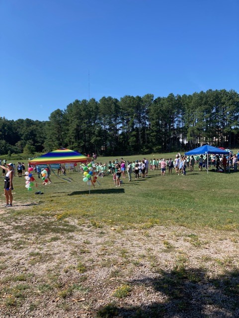 Today was an exciting day at JDE! We had our JDE Fun Run today. It was so awesome seeing the sea of green panther students running, jumping, and having fun to raise money for our new playground equipment. Way to go!