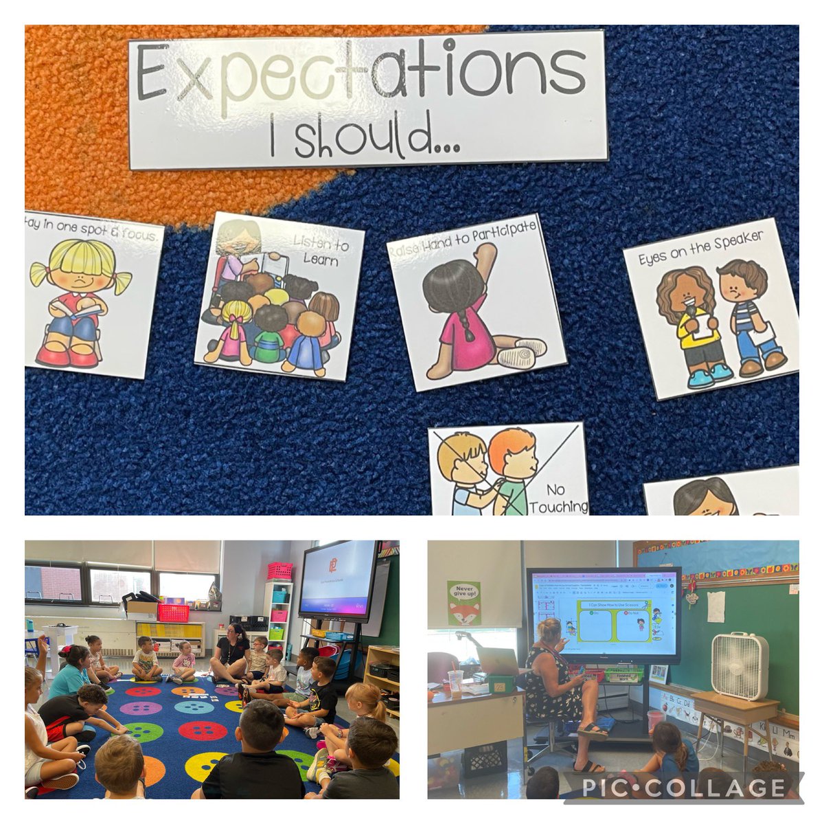 Kindergarten students learning the expectation! <a href="/LisaOrsini/">lisa orsini</a>. <a href="/missmennucci/">Jill Clough</a>