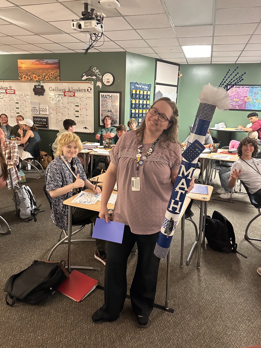 Congratulations Ms. Robison-Humble ISD Secondary Math Dept “Building Mathematicians”Sept 2023 winner 🤩 #WeAreKPark
⁦<a href="/HumbleISD_KPHS/">Kingwood Park HS</a>⁩ ⁦<a href="/Humble_2ndMath/">Secondary Math Dept.</a>⁩