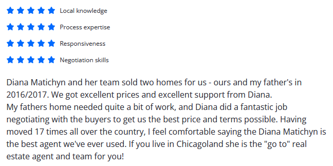 DianaMatichyn's tweet photo. Worried about negotiating with home buyers? 
Let your top #realtor in Arlington Heights fight for your best interests and secure favorable terms for your home. 
Read about one of my clients' experiences benefiting from my skills. 
Call me today for expert negotiation support! https://t.co/rsZzyXzCIE