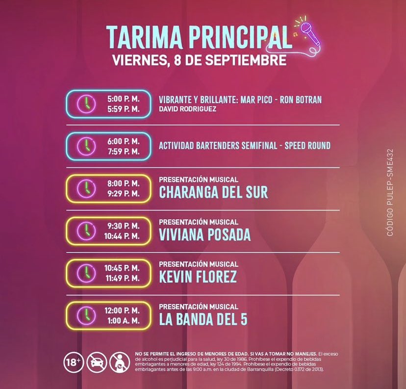 transmetrobaq's tweet photo. ¿Sin planes para este viernes 🤔?
Arma tu combo de amigos y disfruta de la feria de licores más importante de la región 🍻🤩.
#SúbeteEnTransmetro y llega a #Expodrinks🍹.
🚍A8-1 Paraíso
🚏Vía 40 con calle 80
#TransmetroTeAcompaña https://t.co/QGdVc0zqpY