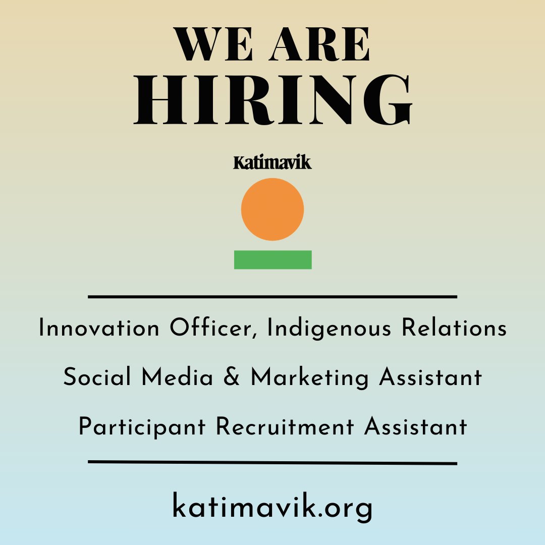 Trois nouveaux postes s'ouvrent chez Katimavik! 💚🧡
Visitez notre page Carrières pour en savoir plus: katimavik.org/fr/carrieres/
---
Three new positions are open at Katimavik! 💚🧡
Visit our Careers page to find out more: katimavik.org/en/careers/