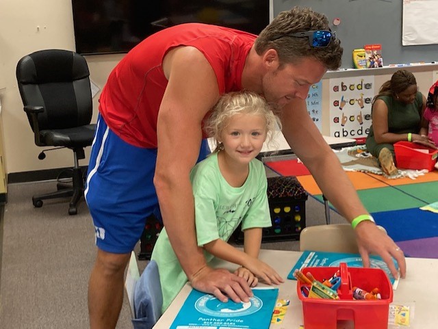 Thank you to all of our kindergarten families that came in to surprise their students and read for the "When the Relatives Came" activity this afternoon. There were smiles for miles this afternoon!