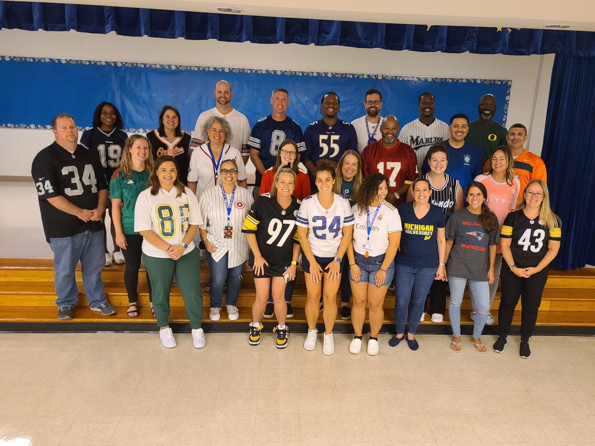 We’ve got spirit, yes we do. We’ve got spirit, how about you? This week’s #FunFriday was jersey day. It was great to see so many teams, sports,m and countries represented! #ROARing 🐆