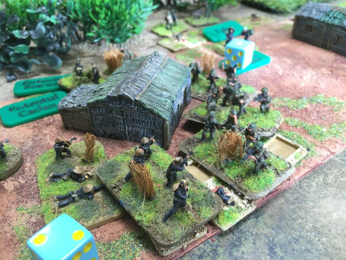 ironcow2103's tweet photo. "You weren't there man!" 

Had a fun introduction to #PeterPig's 'Vietnam Men of Company B' today down @BIG_Bristol courtesy of @KevAddams. 

I led the US army to a decisive and humbling defeat at the bands of the VC. Good game, looking forward to playing it again sometime soon. https://t.co/Q5L04LSfhI