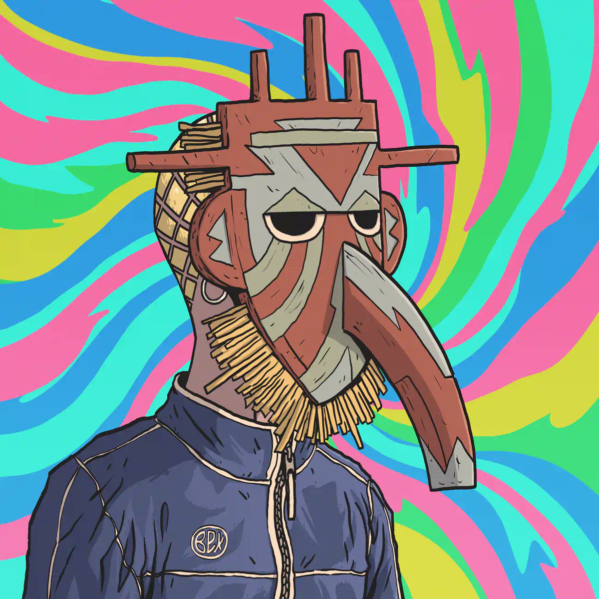 it took 8 days for me to choose my mask...and finally I bought it...thanks for <a href="/ClubBizarreNFT/">Club Bizarre</a>  for such works)))