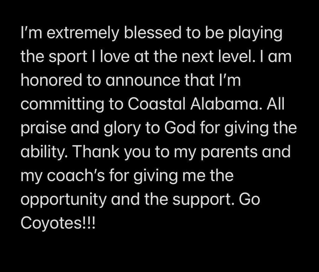 Fury 2024 Premier - Sewell (@fury2024) on Twitter photo ‼️Commit Alert‼️Congratulations 2024 C/UT Sydni Carpenter on committing to Coastal Alabama to continue her athletic and academic career!! We are so proud of you and look forward to watching in the future!! #itsgreattobefury #fury2024premiersewell <a href="/fury2024/">Fury 2024 Premier - Sewell</a> ‼️Commit Alert‼️Congratulations 2024 C/UT Sydni Carpenter on committing to Coastal Alabama to continue her athletic and academic career!! We are so proud of you and look forward to watching in the future!! #itsgreattobefury #fury2024premiersewell <a href="/fury2024/">Fury 2024 Premier - Sewell</a>