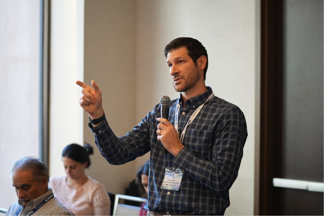 VAInnovation's tweet image. #DataX session track continued for Day 3 with a panel on Open Innovation for Evaluation of AI Solutions. Kacie Kelly, CIO of @MeadowsInst said, “This concept of open innovation is very important because it democratizes the participation in solution generation and innovation.”