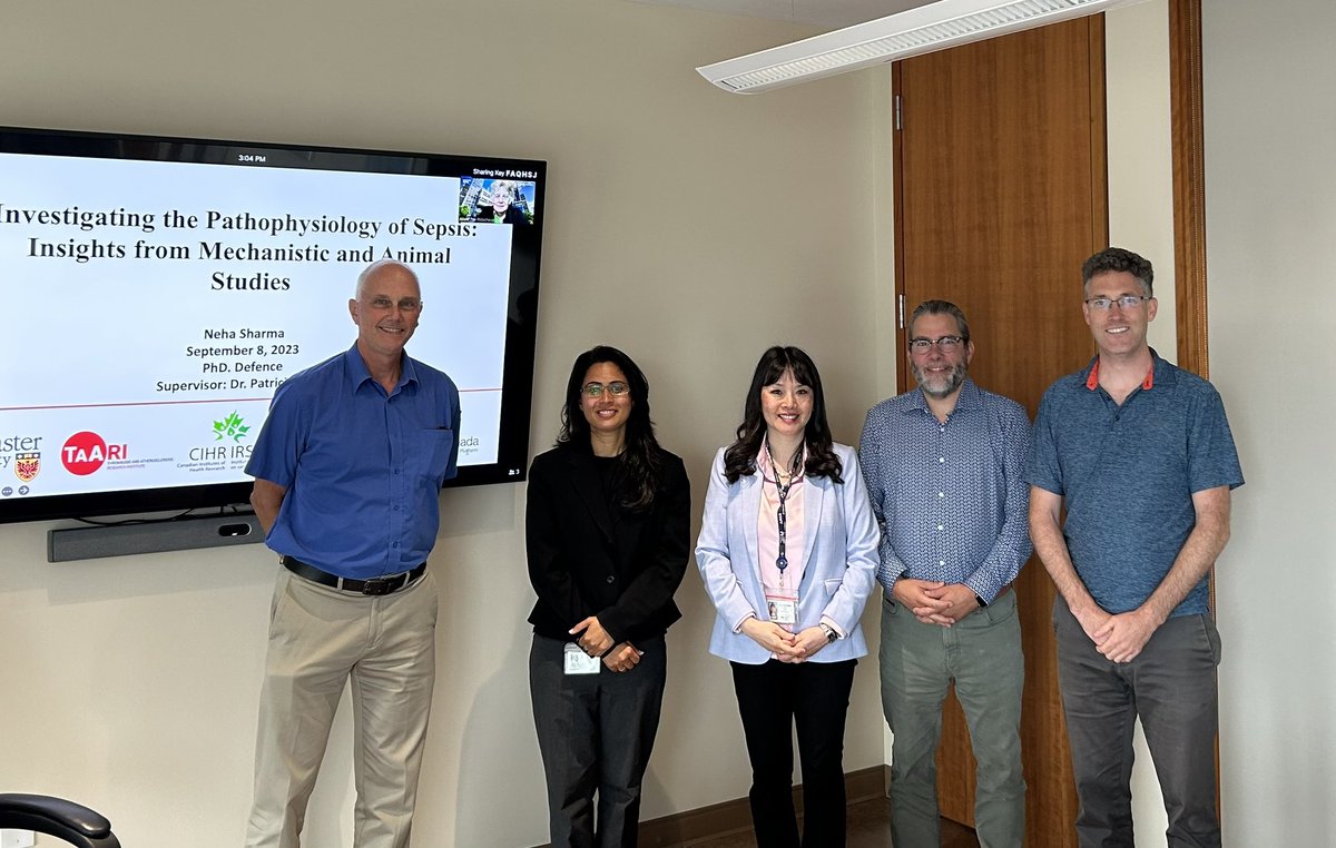 Congratulations to Dr. Neha Sharma @s_neha93 for a successful PhD defence !! 🎉🎉🍾 So proud of your accomplishments! 👍 Special thanks to the exam committee for your time & expertise! @MBBoffa @ColinKretz @drfoxrob #WilliamSheffield. @TaARI_Canada @CCCTBG_Canada @canvector