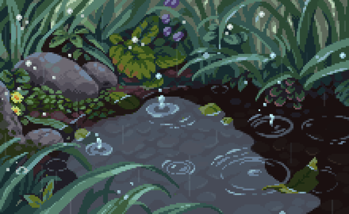 My first Ghibli study! #pixelart
