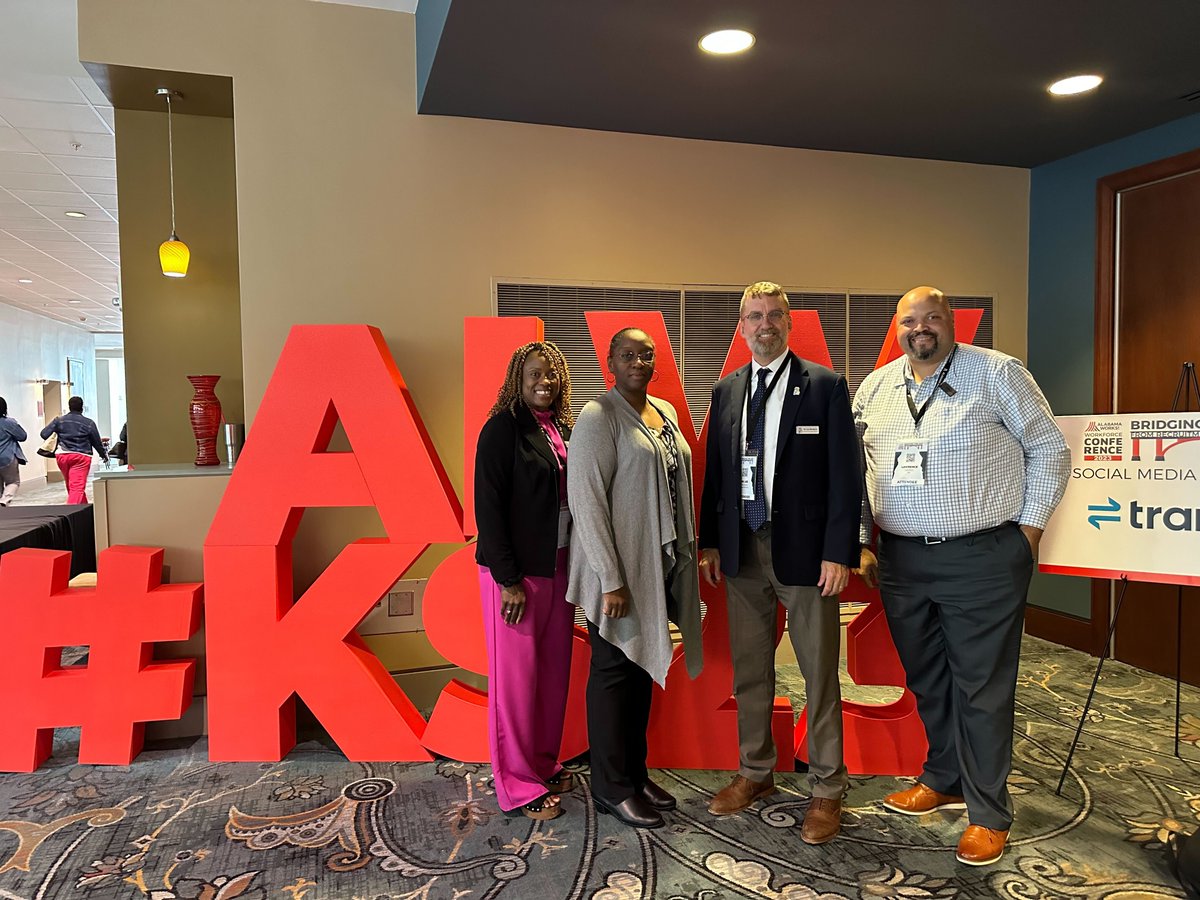 AlabamaSTEM's tweet photo. We had a great time at the AlabamaWorks conference this week. We are so grateful for @AIDT and the team for putting together a great experience. We canโt wait for next year!
#alabama #alabamaworks #alwks23 https://t.co/dyx0DnJiQX