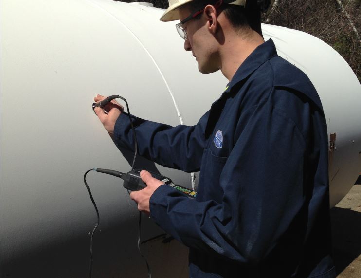 tank_mass's tweet photo. Mass Tank's new company Steel Inspect USA offers a full suite of inspection services. Our inspectors are GWO certified and trained in a variety of NDT disciplines including ultrasonic, magnetic particle, and eddy current. Reach out to find out more! #masstank #inspection #tank https://t.co/Nyw8hA0Sky