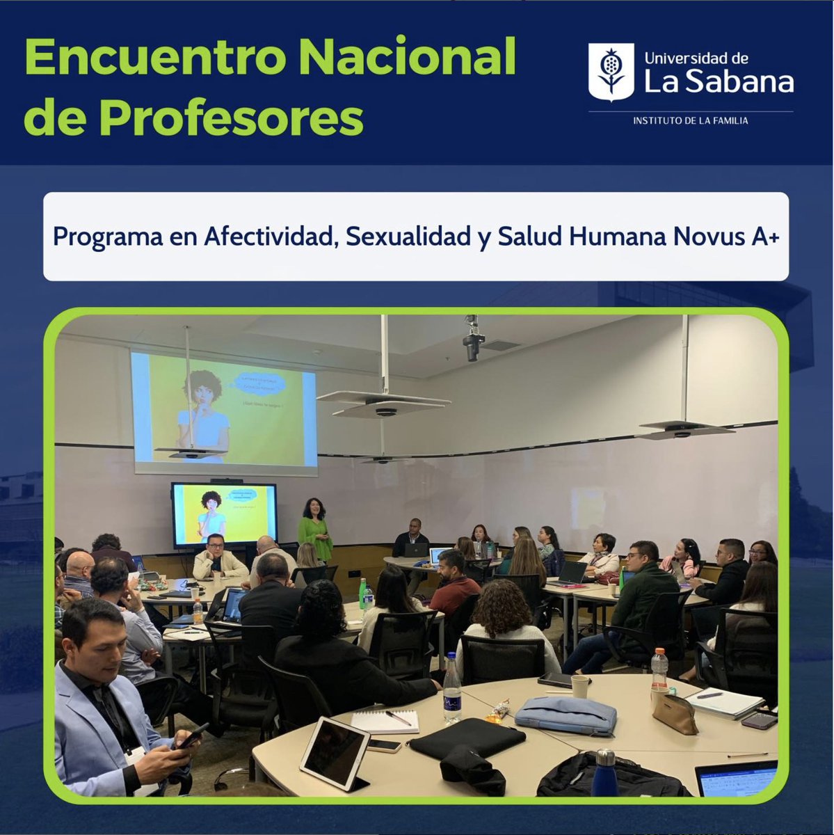 Cerramos la segunda jornada del encuentro nacional de profesores titulares del programa en Afectividad, Sexualidad y Salud Humana Novus A+.