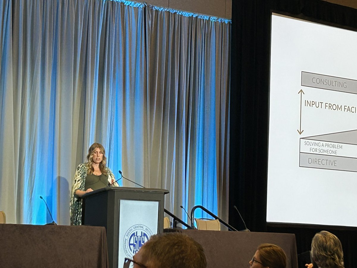 <a href="/KerriThurmon/">Kerri Thurmon</a> pumping up positivity #scsaua ! Thank you for the coaching talk! <a href="/CU_Urology/">CU Urology</a>
