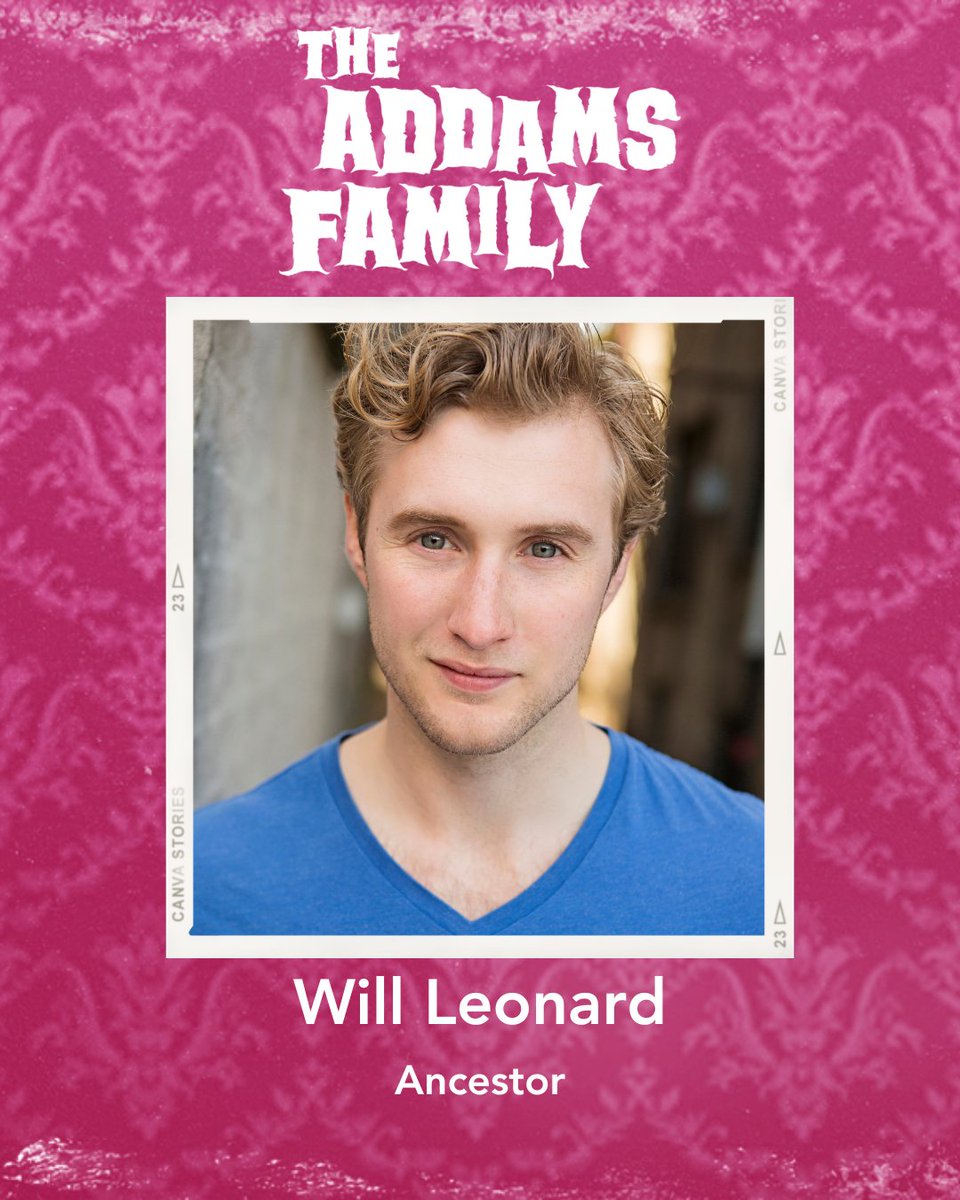 See WILL LEONARD as Ancestor in THE ADDAMS FAMILY at Metropolis!

September 14 – October 8, 2023
Tickets available now 🎟️

#ADDAMSFAMILYMPAC #Metropolisarts #castbio #castannouncement #theaddamsfamilymusical #theatrelife #thingstodoinchicago #arlingtonheights