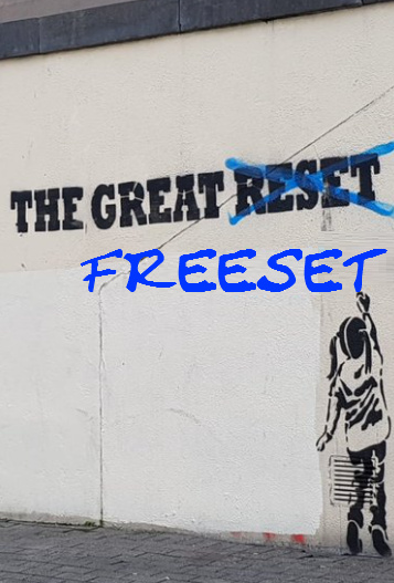 The Great Freeset vs. The Great Reset – two competing designs for our future Let us choose wisely. To learn more, please visit TheGreatFreeSet.org. The Great Reset is an attempted coup by special interests, surveillance capitalists and transhumanist fascists officially