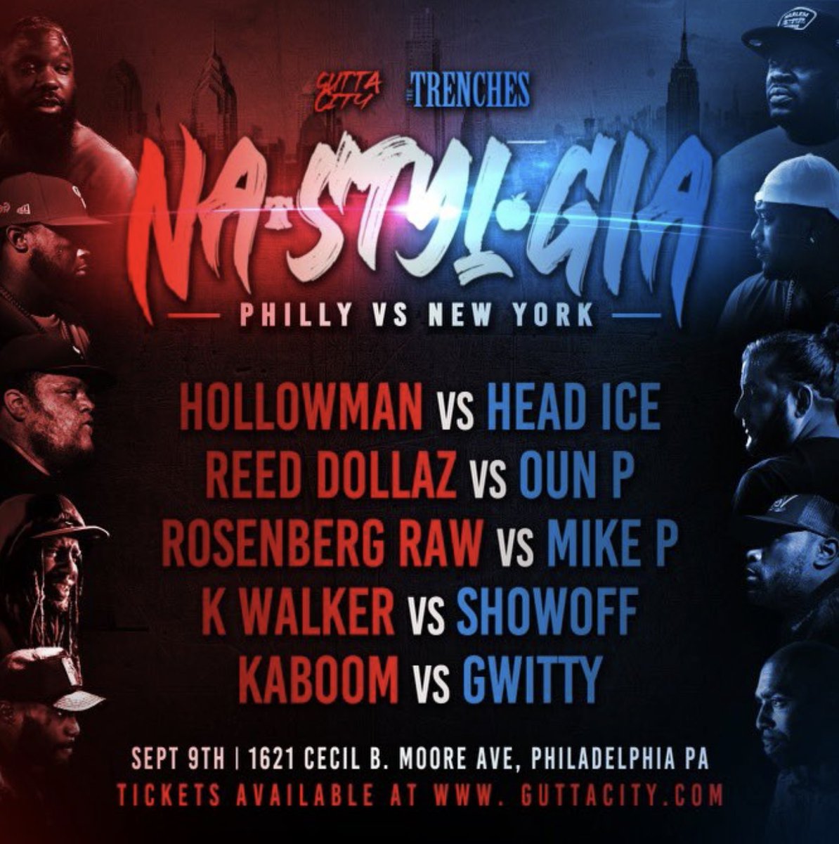 thesaucebre's tweet image. GOING DOWN TOMORROW 9/9‼️ GRAB THE PPV @ GUTTACITY.COM 🔥 SOME TIX WILL BE AVAILABLE AT THE DOOR SO PULL UP IF YOU CAN‼️
#nastylgia #thetrenches #guttacity #algorithmboul