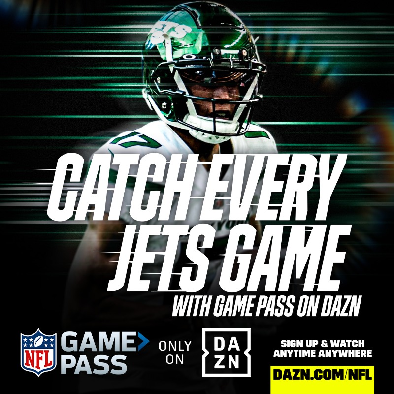 NYJetsinUKandIE's tweet photo. 🚨GIVEAWAY TIME🚨

We're giving away a 2023 NFL Game Pass subscription so you can watch us all season long! 💚

Just retweet and follow us to enter! Full T&amp;C's below 👇