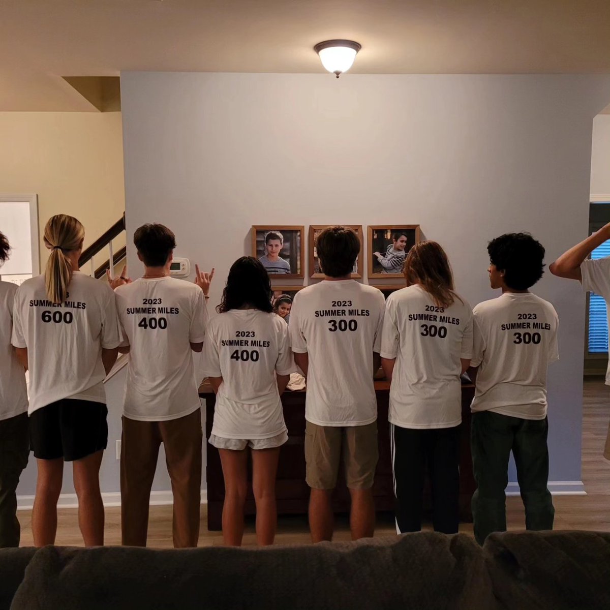 So proud of these hardworking and dedicated athletes.  Each one logged over 300 miles this summer.  Great job athletes!  <a href="/SunValleyHSNC/">Sun Valley High School</a> <a href="/SVHS_Athletics1/">Sun Valley High School Sports</a>