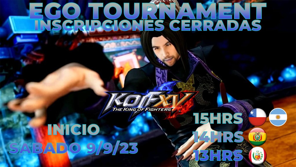trixsama_CL's tweet photo. INSCRIPCIONES CERRADAS!
Los esperamos mañana a todos!
Esta noche publicamos brackets e info importante para los competidores!
@koftchile1 @HDGTeam_ #readytofun https://t.co/hkxmHz1ds7