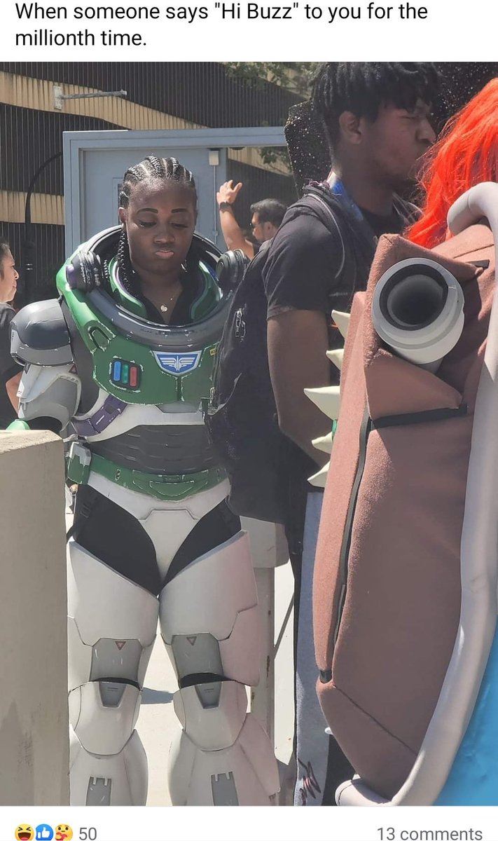 I will only answer to Hawthorne.

 (Jk I will answer to Buzz or Lightyear but I'll make this face after the photo) 

#disney #pixar #lightyear #blackcosplayer #dragoncon