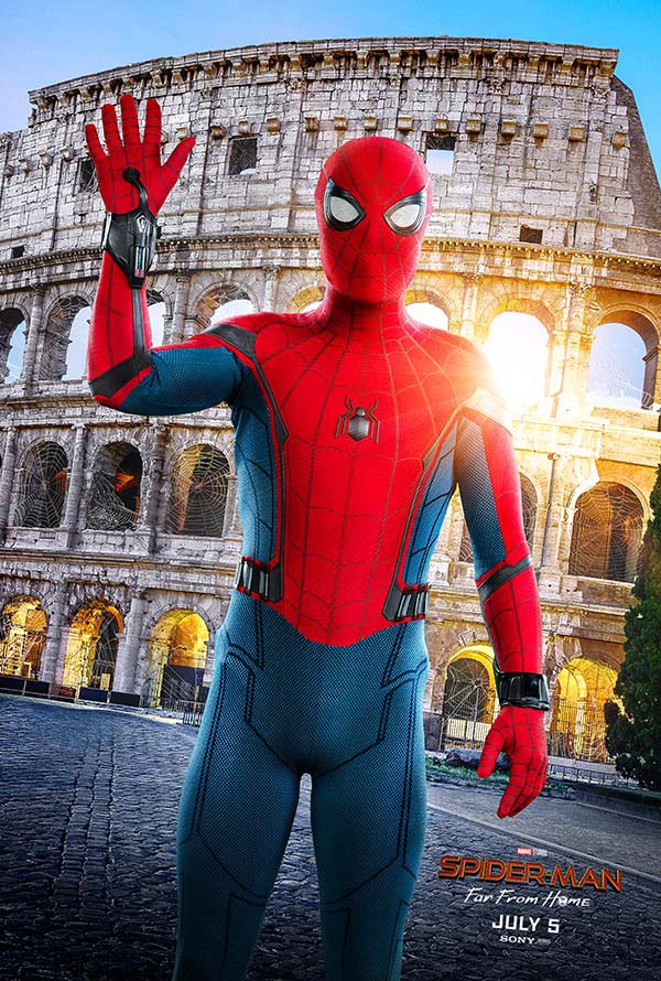 🚨Unused posters from #SpiderManFarFromHome!