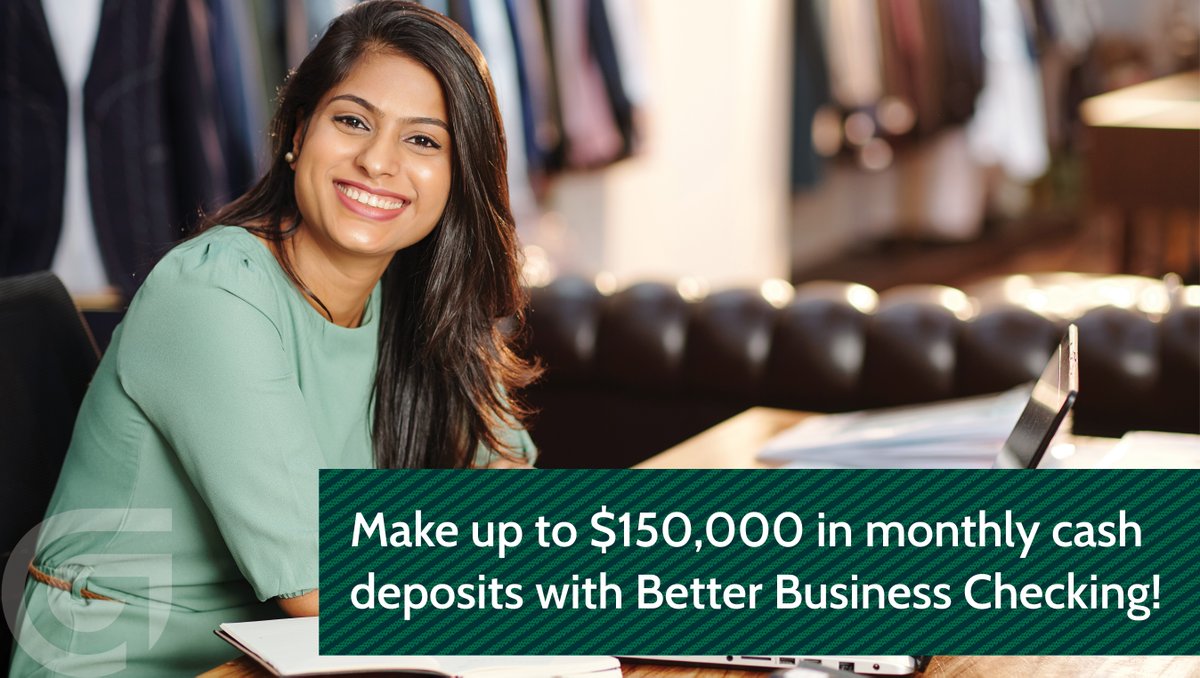 GardenSavings's tweet image. Unhappy with your current business bank account? Open a Better Business #CheckingAccount at GSFCU with up to $150k in monthly cash deposits at no charge! lkcs.co/3sqUdKH
